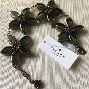 Kate Spade Centofolia Petitis Flower Bracelet
